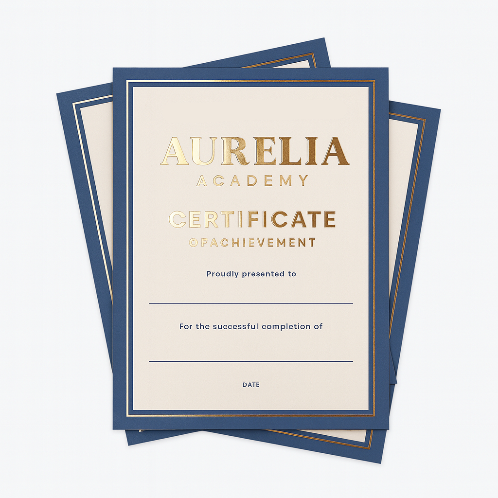Foil Certificates