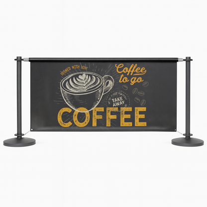 Printed Café Barriers