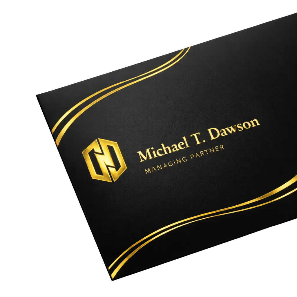 Foil Business Cards