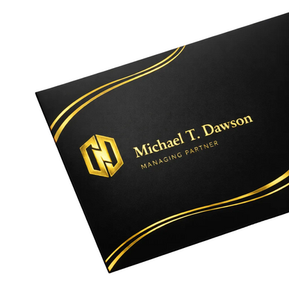 Foil Business Cards