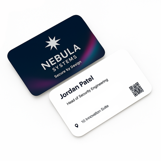 Rounded Corners Business Cards