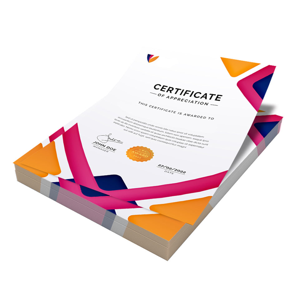 Certificates