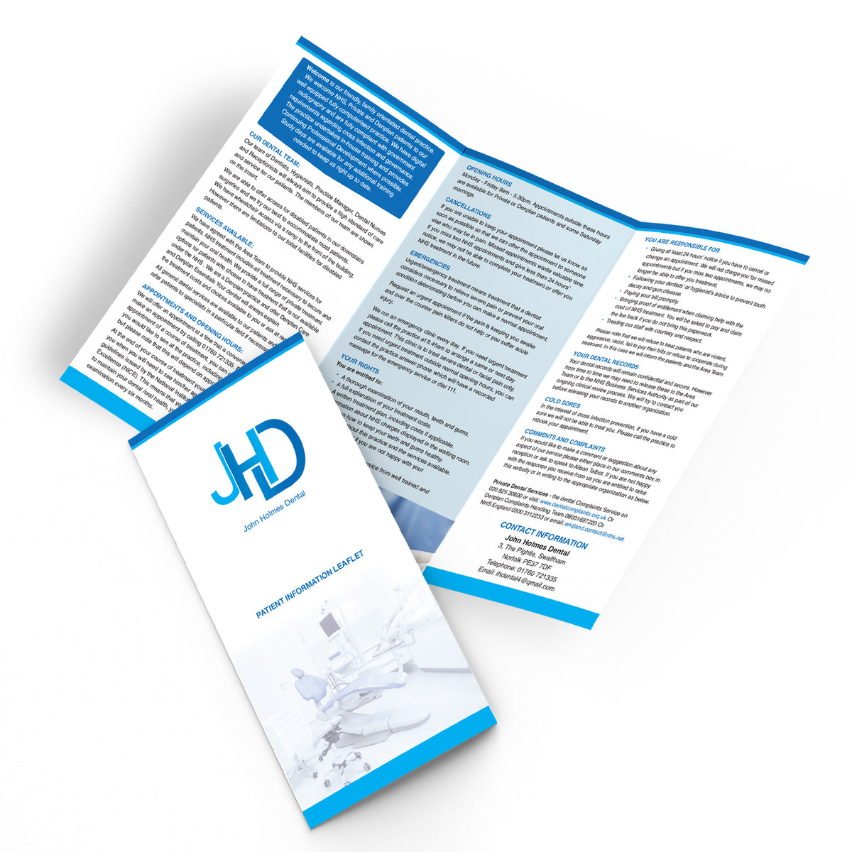Next Day C-Fold Leaflets