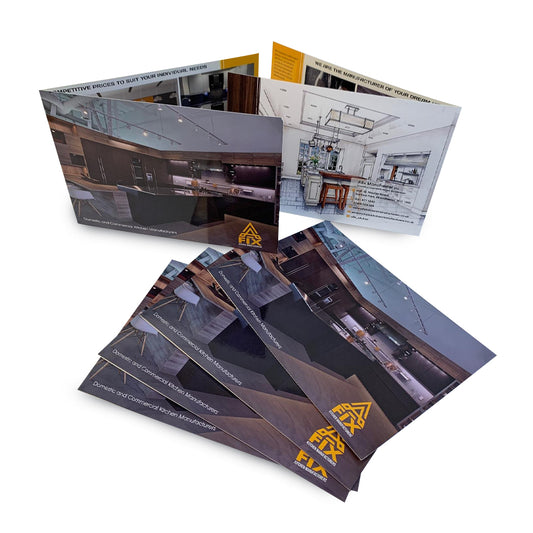 Laminated Half-Fold Leaflets
