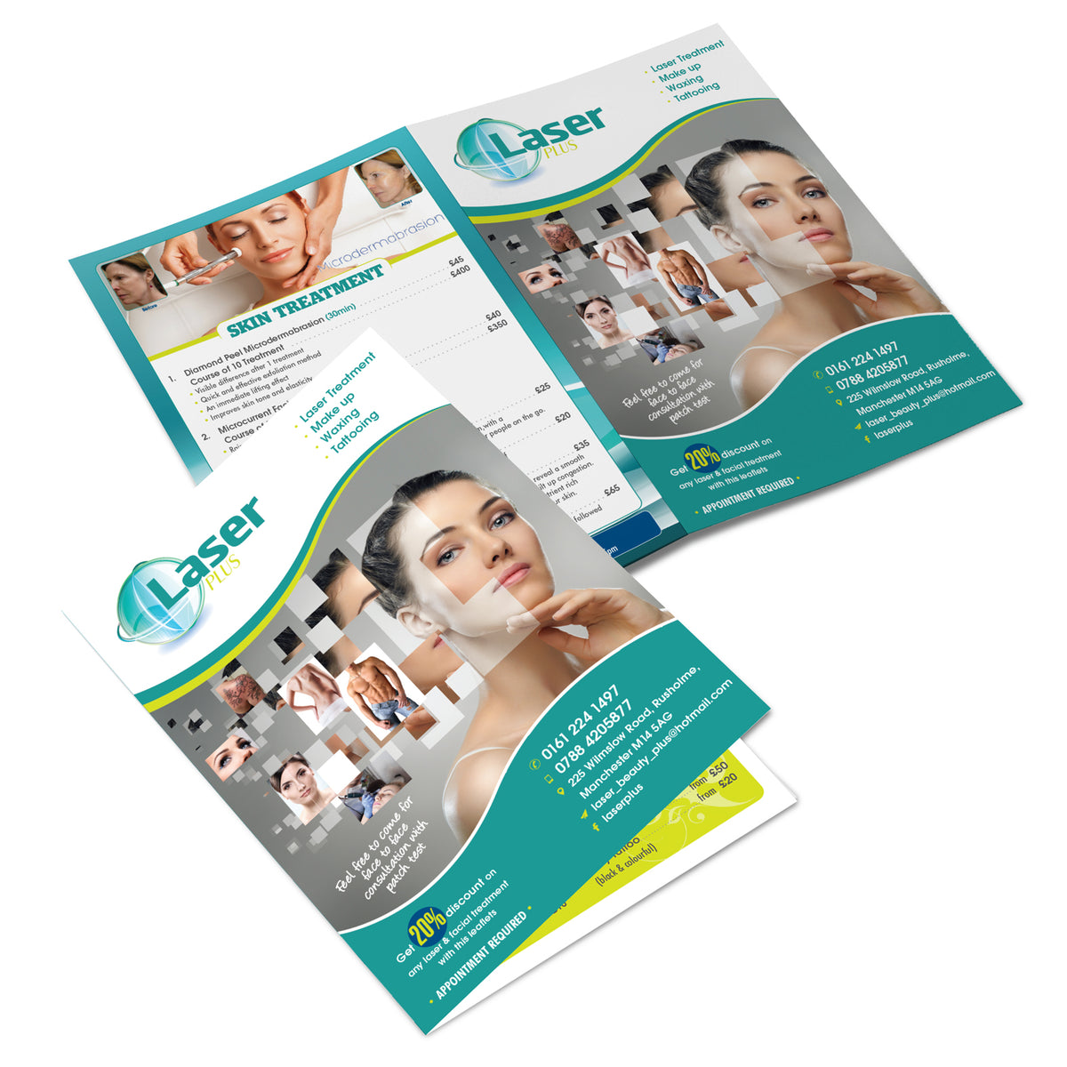Next Day Half-Fold Leaflets