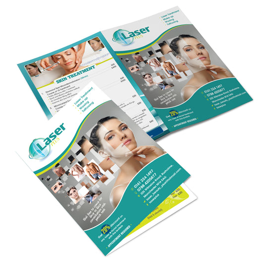 Next Day Half-Fold Leaflets