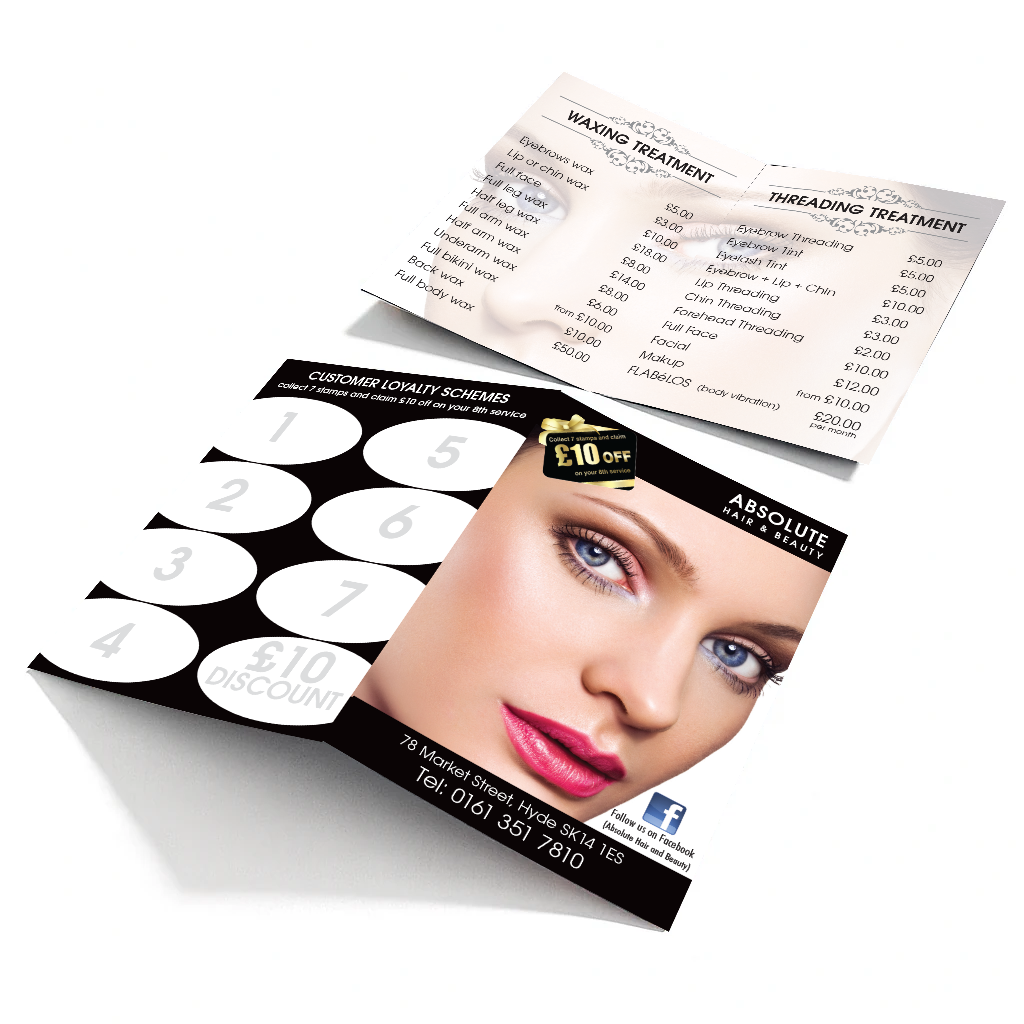 Half-Fold Leaflets