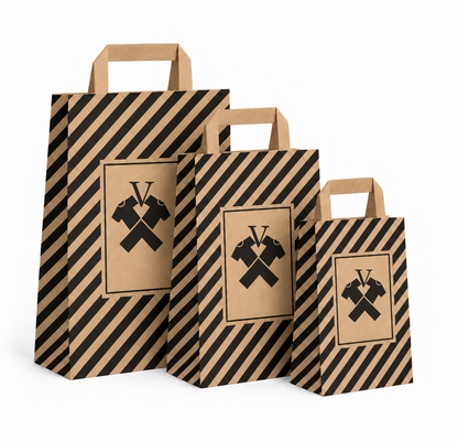 Full Coverage Printed Paper Bags