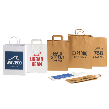 Next Day Printed Paper Bags