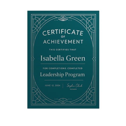Foil Certificates
