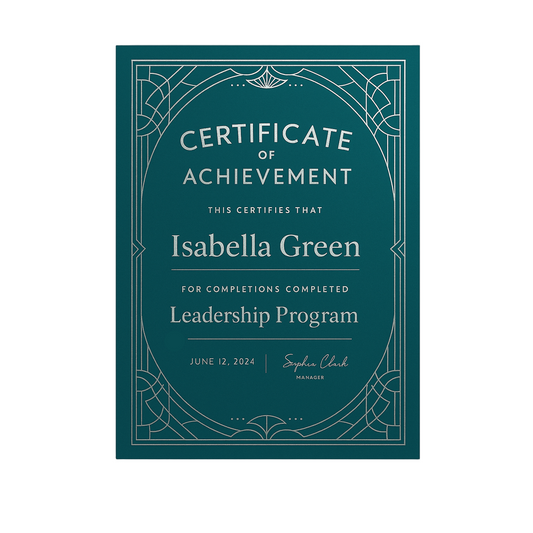 Foil Certificates